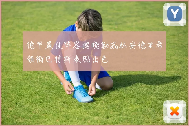 德甲最佳阵容揭晓勒威林安德里希领衔巴特斯表现出色